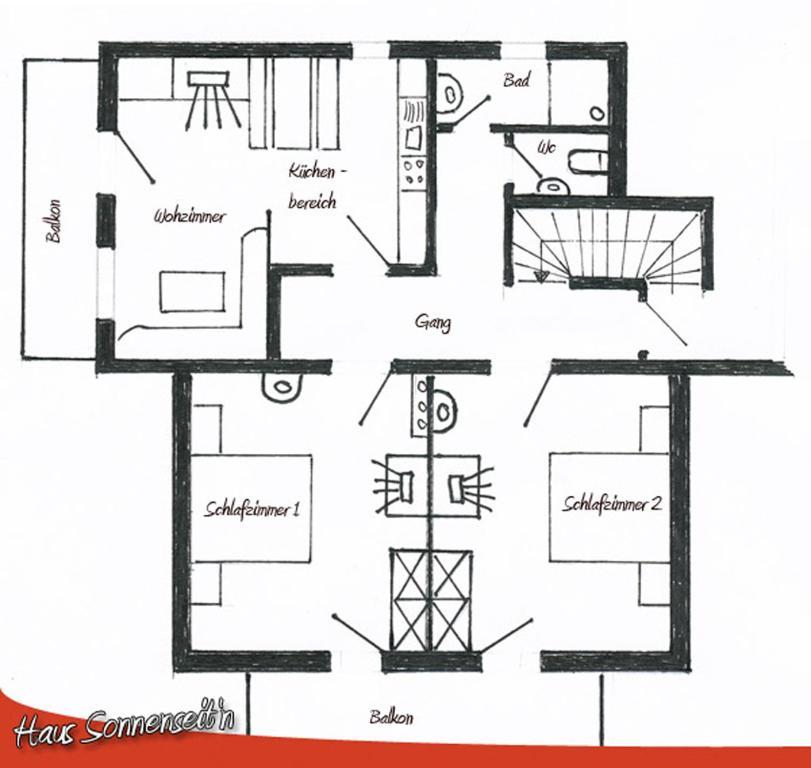 Haus Sonnenseit'N Hotel นอยชติฟ อิม ชตูไปทัล ห้อง รูปภาพ